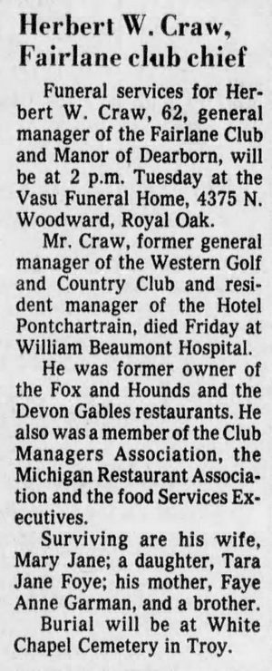 Devon Gables (Port O Three) - June 18 1978 Former Owner Passes Away (newer photo)
